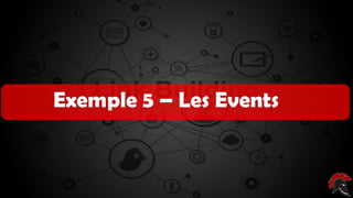 Les critères d’un site intéressant ( pour
poser un backlink )
Exemple 5 – Les Events
 