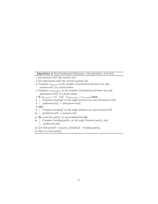 Simulation of Crowd Evacuation scenarios using NetLogo | PDF