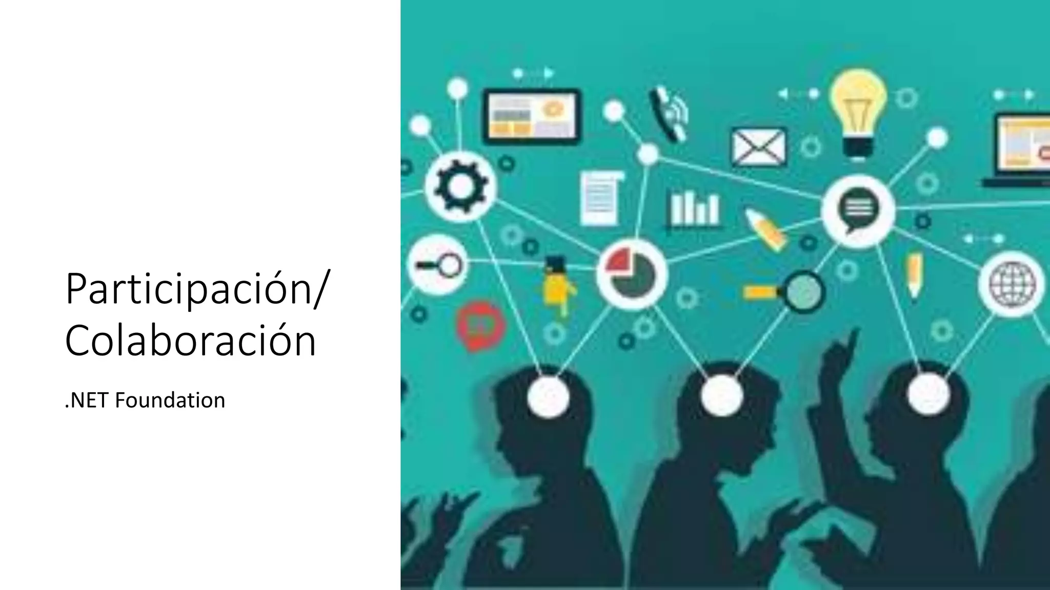 Participación/
Colaboración
.NET Foundation
 