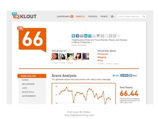 Prof. Erwin M. Globio -
http://eglobiotraining.com/
 