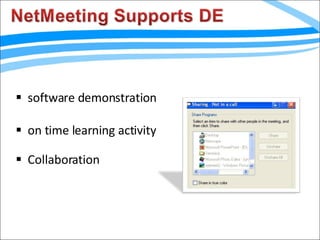 software demonstration on time learning activity Collaboration 