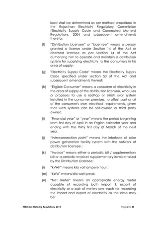 Photo inspiration: Gallery Detail: Rerc Net Metering Regulations 2015