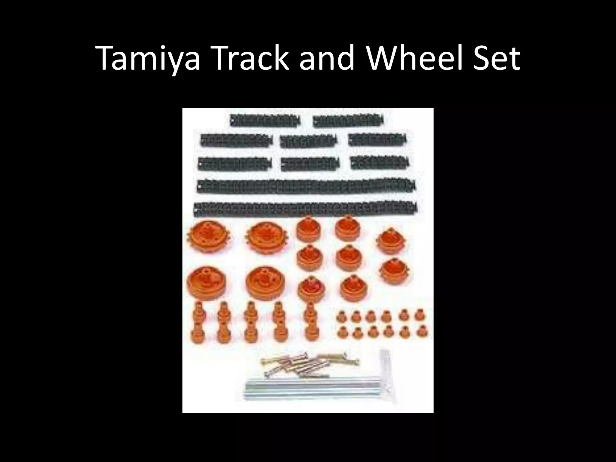 Tamiya Track and Wheel Set
 