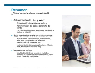 Integracion de servicios de redes de voz y datos