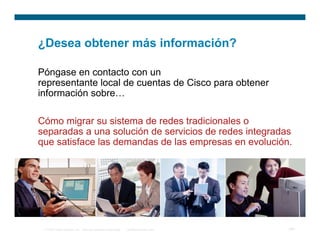 Integracion de servicios de redes de voz y datos