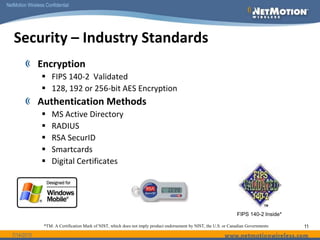 Net Motion Mobility Overview - Field Service | PPTX