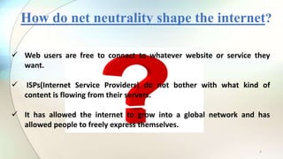 Net neutrality | PPTX