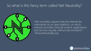 Net neutrality in Nepal - what you need to know | PPTX