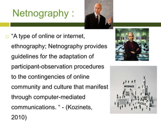 Netnography | PPTX