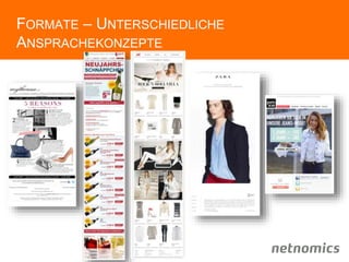 FORMATE – UNTERSCHIEDLICHE
ANSPRACHEKONZEPTE
 