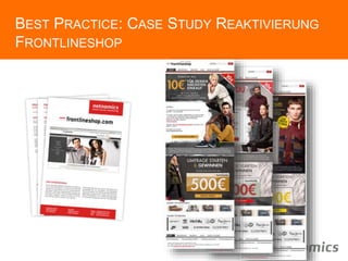 BEST PRACTICE: CASE STUDY REAKTIVIERUNG
FRONTLINESHOP
 