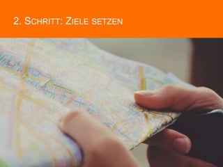 2. SCHRITT: ZIELE SETZEN
 