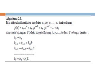 Metode Numerik Bab 2 Sistem bilangan dan kesalahan