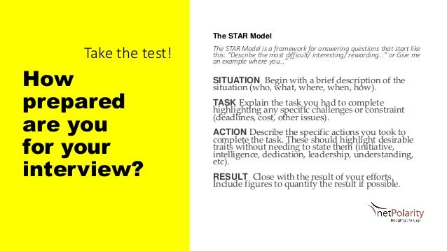 netpolarity interview tips star model interviews