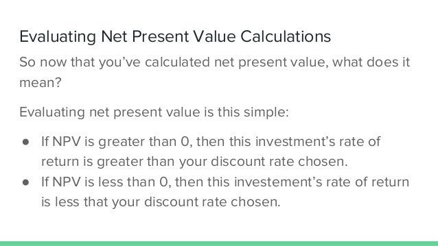 net present value calculator how to calculate npv net present value calculator