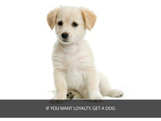 Dog




IF YOU WANT LOYALTY, GET A DOG
 