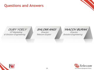 Questions and Answers




                        25
 