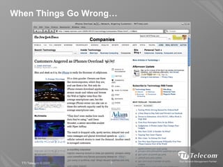 When Things Go Wrong…




  TTI Telecom © 2009   7
 
