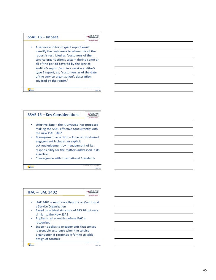 evaluating vendor risks slides ssae16 form