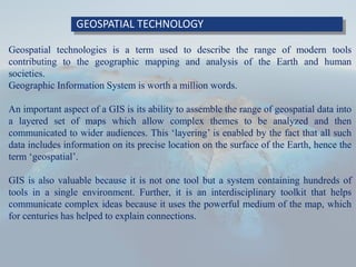 International Online Conference on ‘ Geospatial Technology in ...
