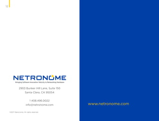 Netronome Corporate Brochure | PPT
