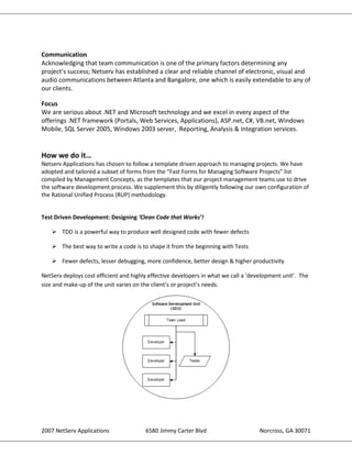 Net Serv Applications | PDF