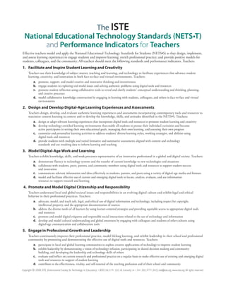 NETS for Teachers | PDF