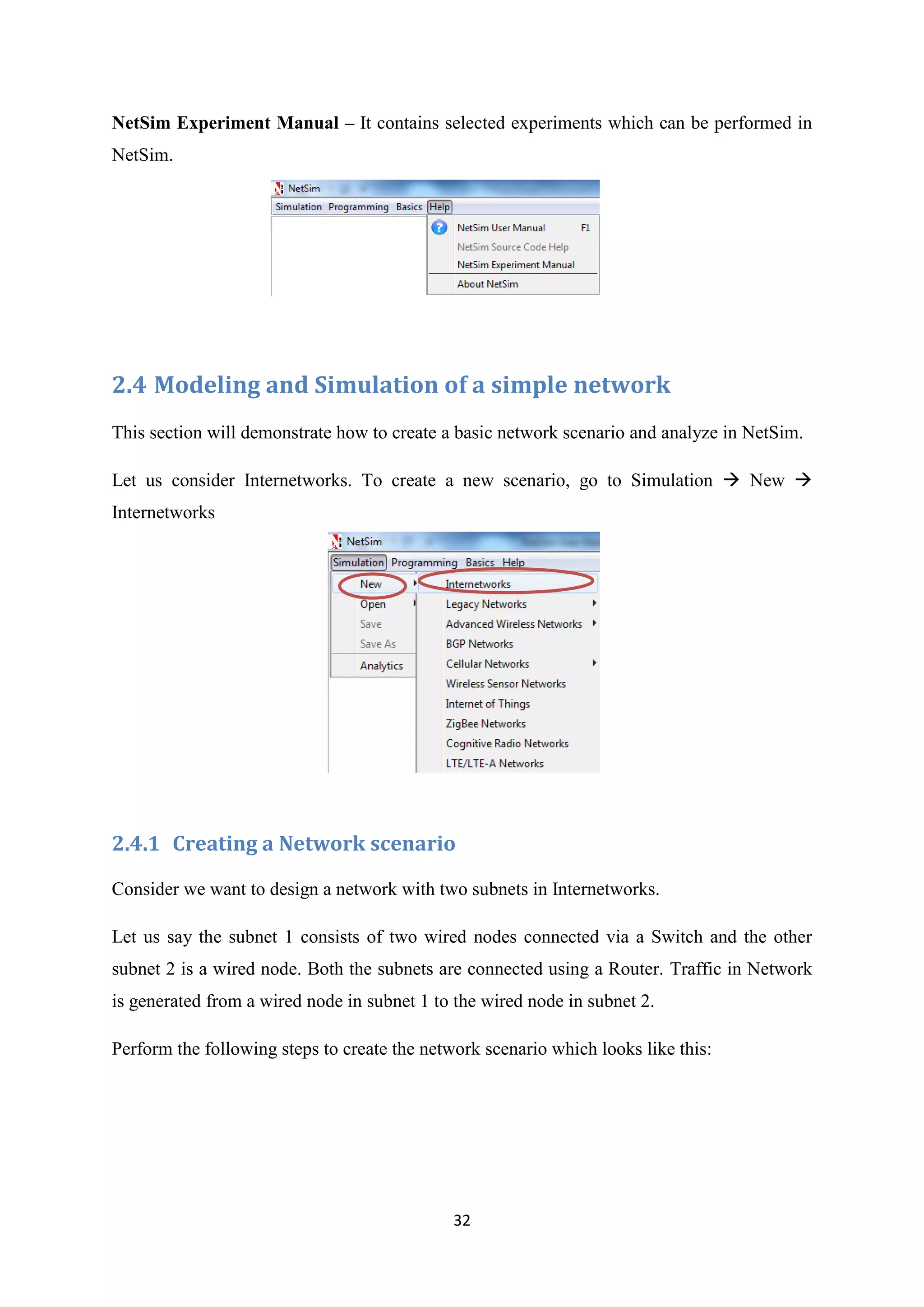 NetSim User Manual | PDF
