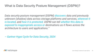 Netskope One DSPM: Comprehensive Data Security Posture Management for ...