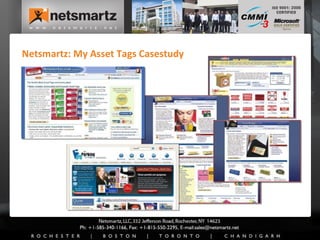 Netsmartz: My Asset Tags Casestudy 