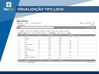 21
VISUALIZAÇÃO TIPO LISTA
 