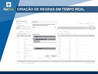 22
CRIAÇÃO DE REGRAS EM TEMPO REAL
 