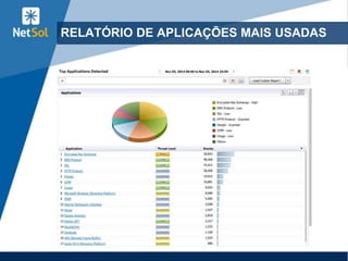 24
RELATÓRIO DE APLICAÇÕES MAIS USADAS
 