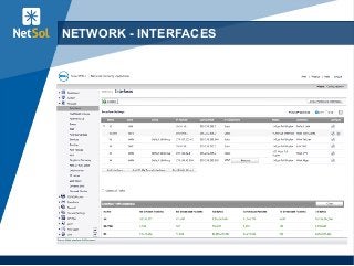 43
NETWORK - INTERFACES
 