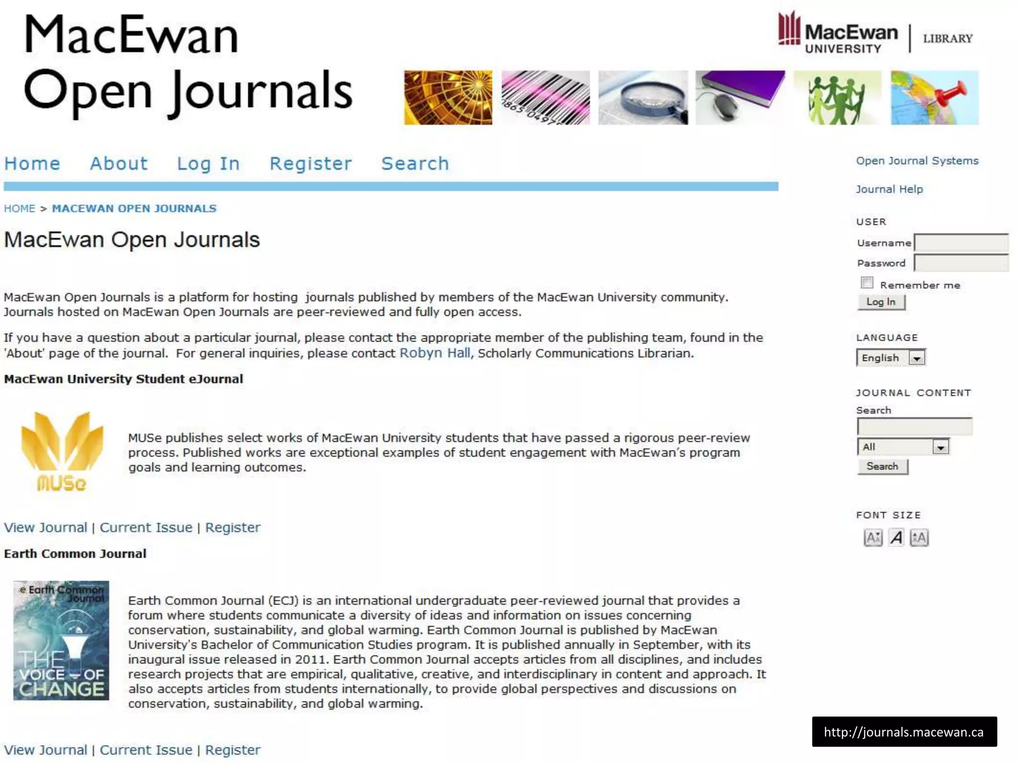 http://journals.macewan.ca

 