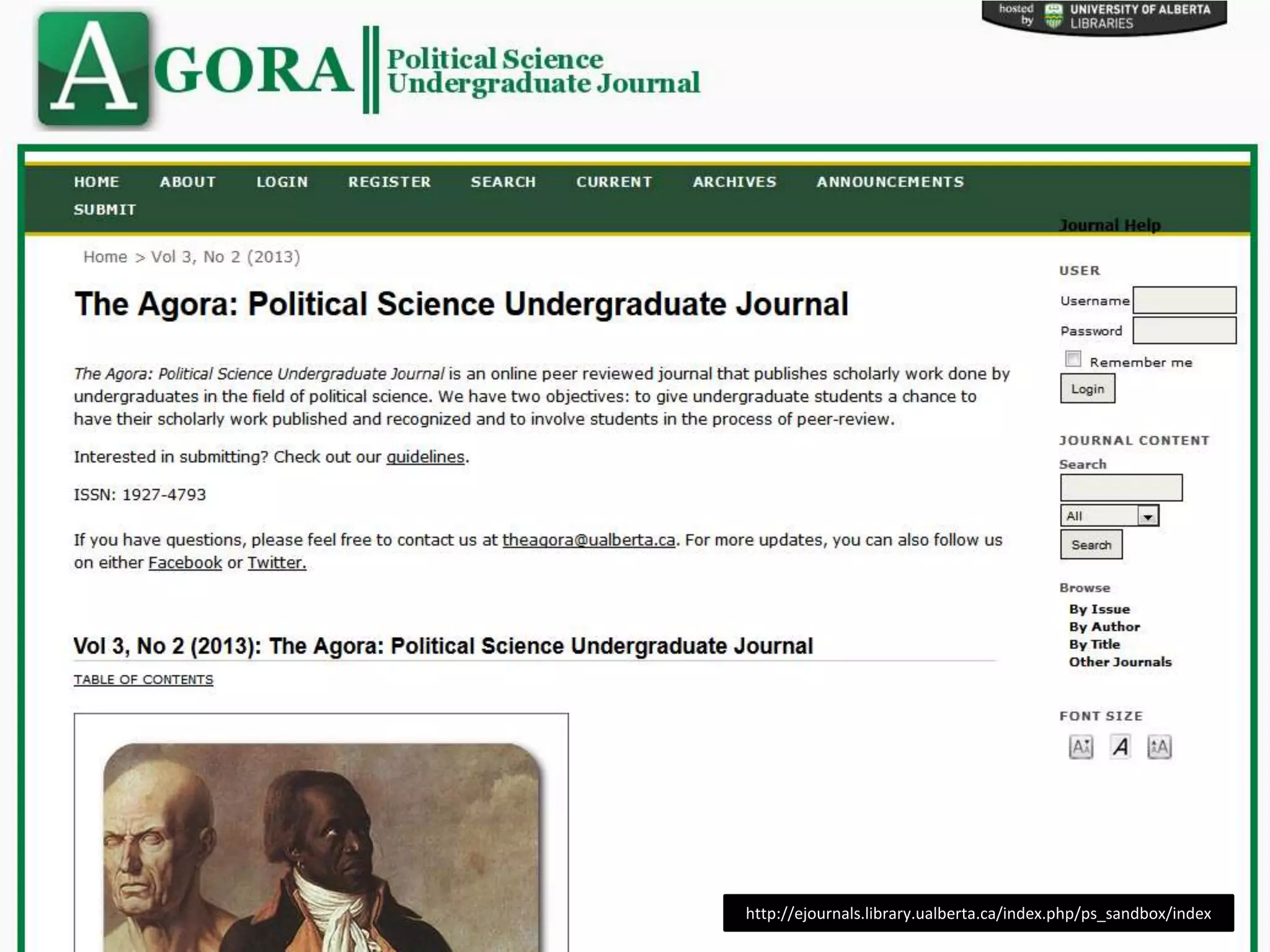 http://ejournals.library.ualberta.ca/index.php/ps_sandbox/index

 