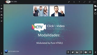 Modalidades:
Modulated by Pure HTML5
 