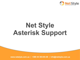 Net Style
Asterisk Support
 