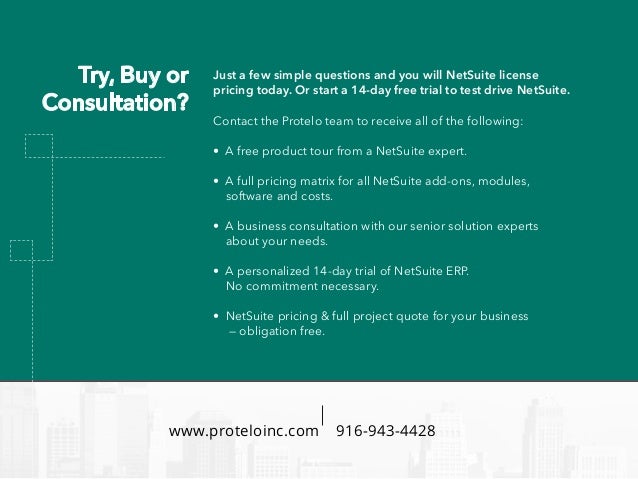 NetSuite Pricing Guide