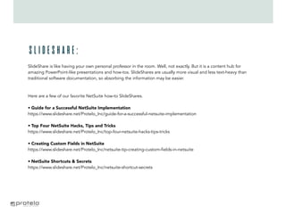 Learn NetSuite: Top NetSuite Training Resources For Self-Teaching | PDF