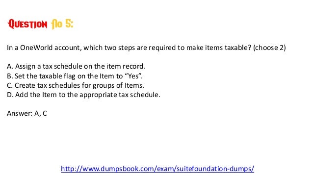 SuiteFoundation Dumps