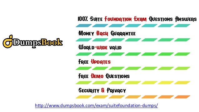SuiteFoundation시험대비 덤프데모