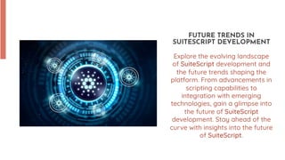 NetSuite SuiteScript: Your Guide to SuiteScript Development | PDF