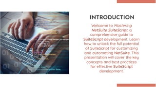NetSuite SuiteScript: Your Guide to SuiteScript Development | PDF