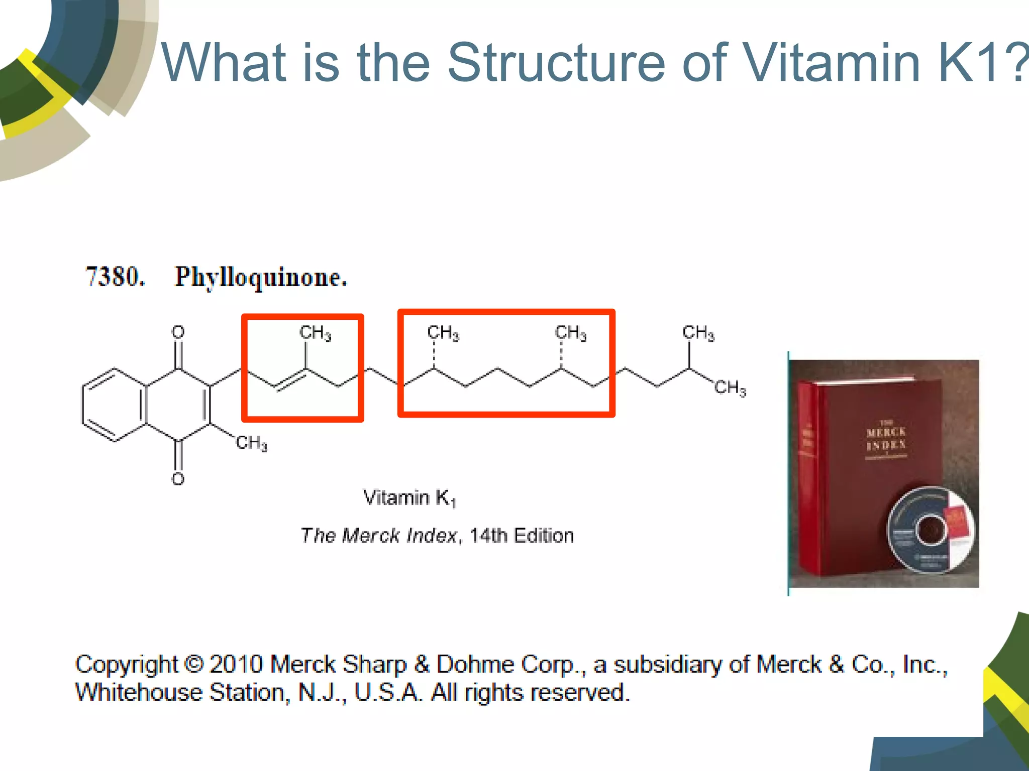 What is the Structure of Vitamin K1?

 