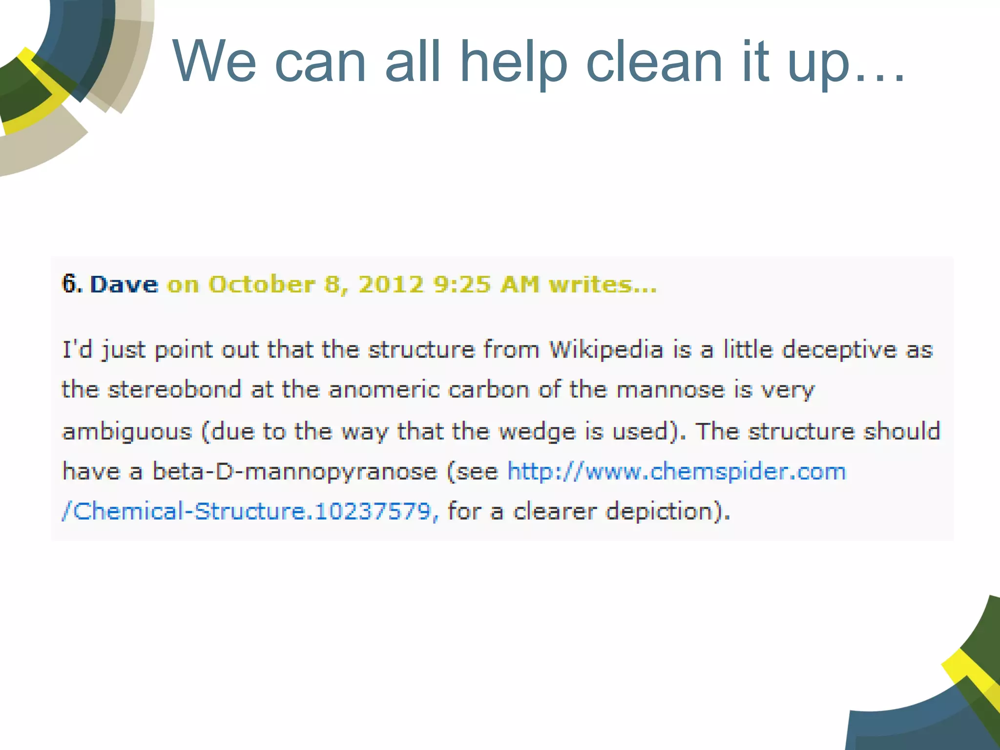 We can all help clean it up…

 