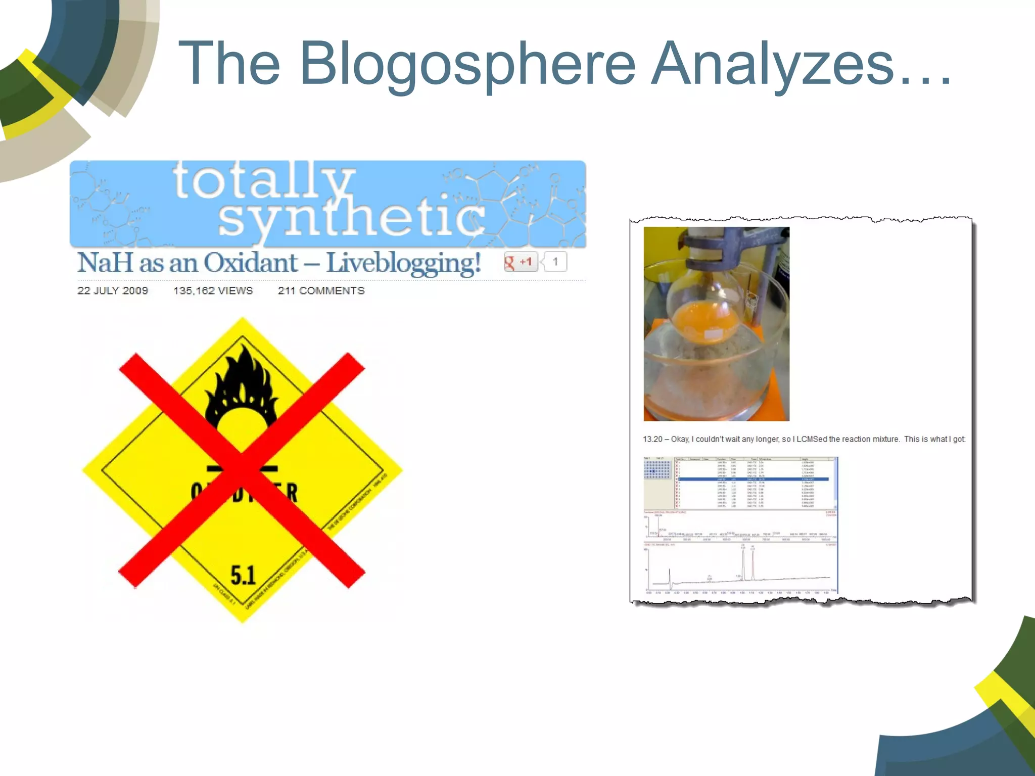 The Blogosphere Analyzes…

 