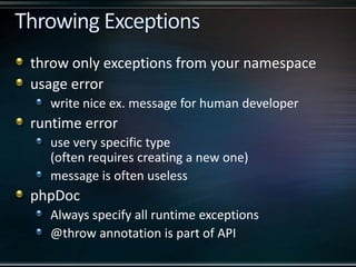 Exceptions in PHP | PDF