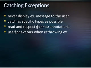 Exceptions in PHP | PDF