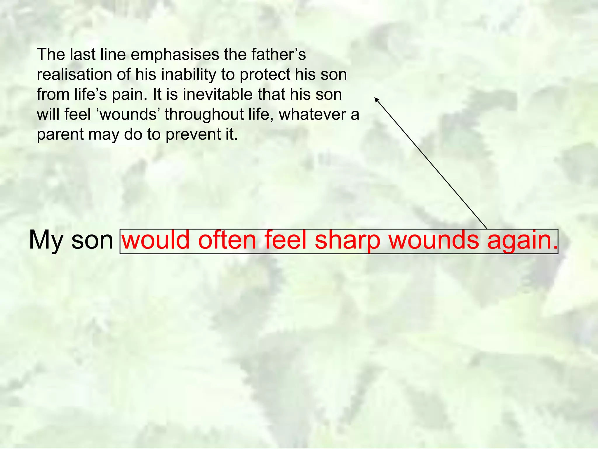 Analysis of 'Nettles' by Vernon Scannell | PPTX